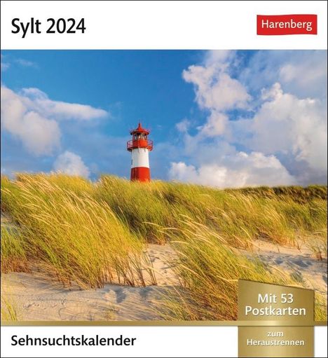 Sylt Sehnsuchtskalender 2024, Kalender