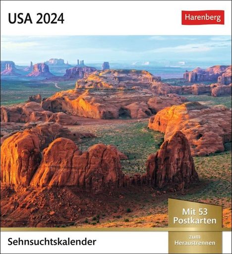 USA Sehnsuchtskalender 2024, Kalender