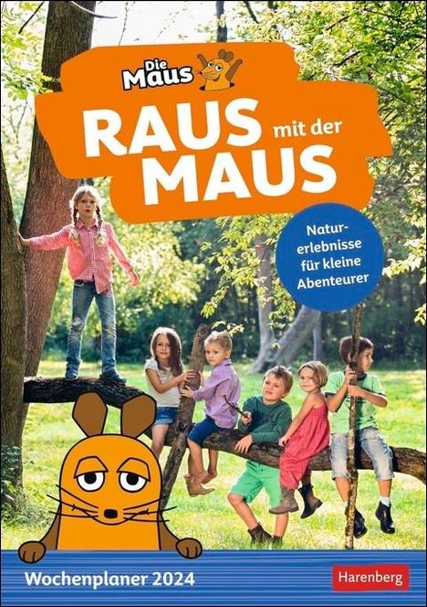 Ulrike Anders: Anders, U: Raus mit der Maus Wochenplaner 2024, Kalender