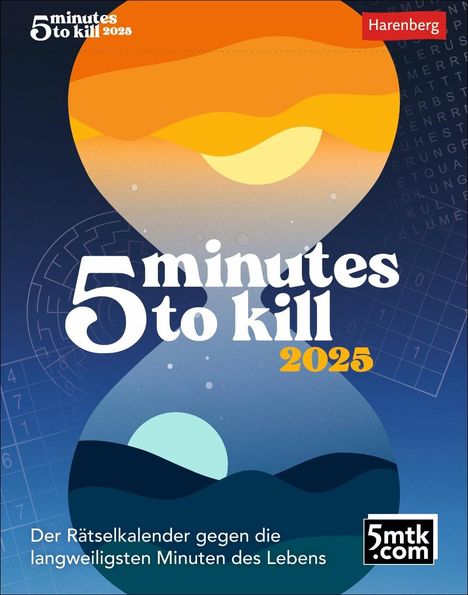 5 minutes to kill Tagesabreißkalender 2025, Kalender