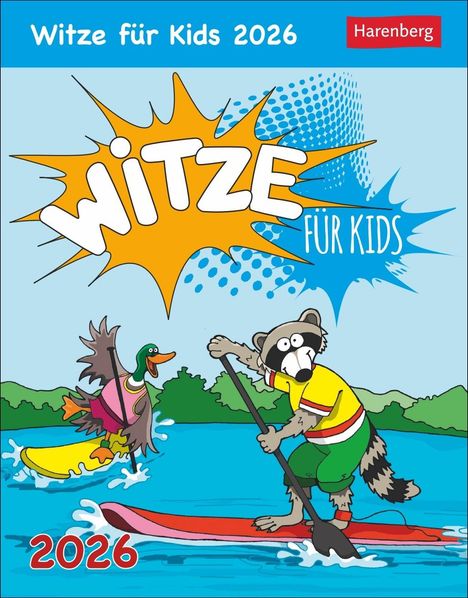 Witze für Kids Tagesabreißkalender 2026, Kalender