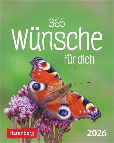 Cornelia Sonnleitner: 365 Wünsche für dich Mini-Geschenkkalender 2026, Kalender