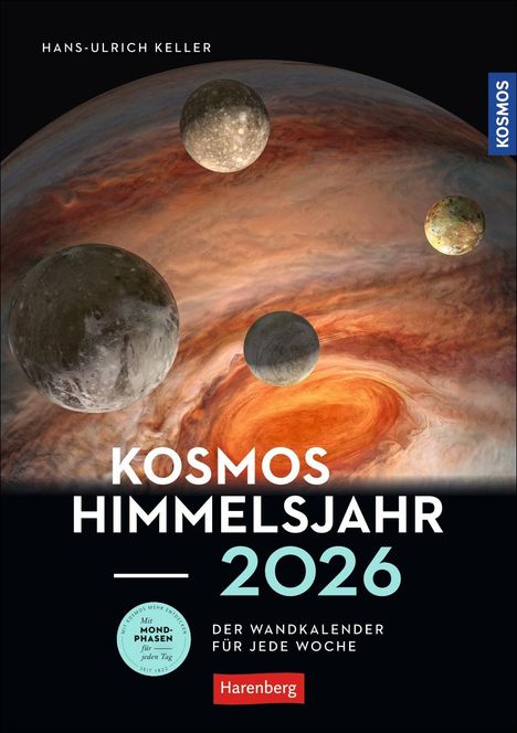 Hans-Ulrich Keller: KOSMOS Himmelsjahr 2026, Kalender