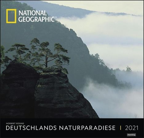 Wildes Deutschland National Geographic Kalender 2021, Kalender
