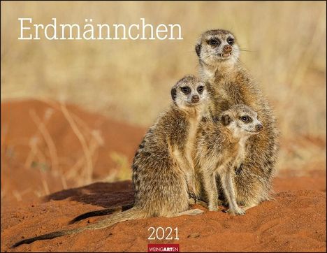 Erdmännchen - Kalender 2021, Kalender