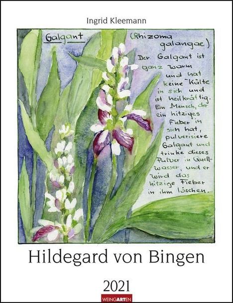 Hildegard von Bingen 2021, Kalender