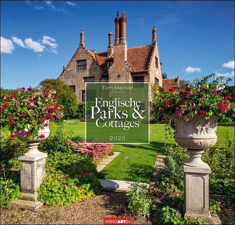 Tom Mackie: Englische Parks &amp; Cottages Kalender 2023, Kalender