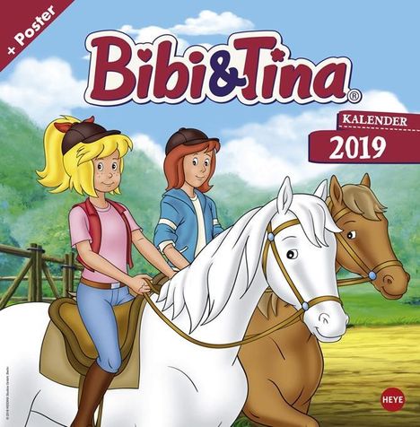 Bibi und Tina TV Broschurkalender 2019, Diverse