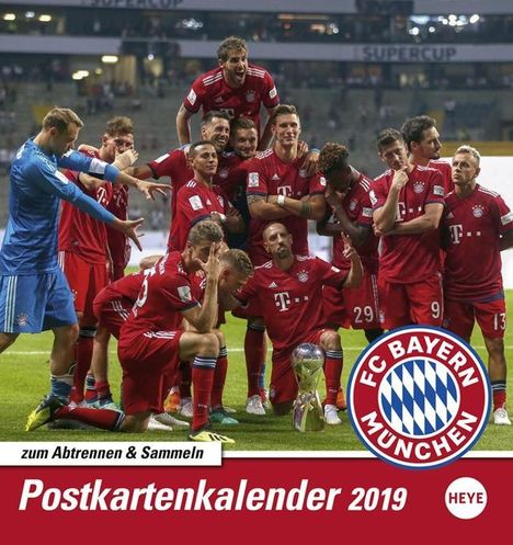 FC Bayern München 2019 Sammelkartenkalender, Diverse