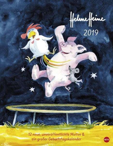 Helme Heine: Helme Heine Edition - Kalender 2019, Diverse