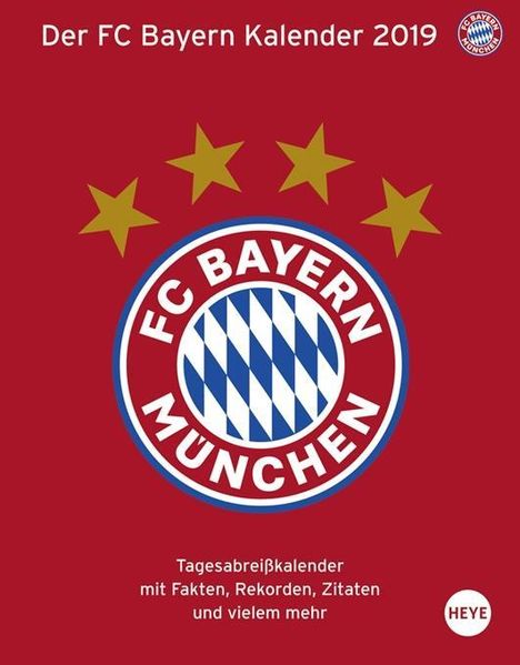 FC Bayern München Tagesabreißkalender 2019, Diverse