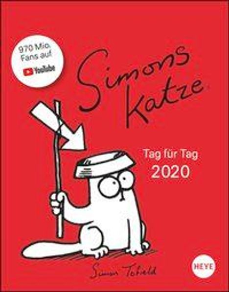 Simon Tofield: Simons Katze Tagesabreißkalender - Kalender 2020, Diverse