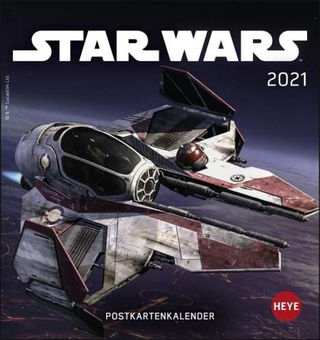 Star Wars 2020. Postkartenkalender, Diverse