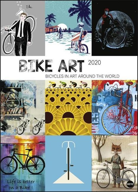 Bike Art Edition Kalender 2020, Diverse