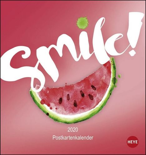 Smile Postkartenkalender Kalender 2020, Diverse