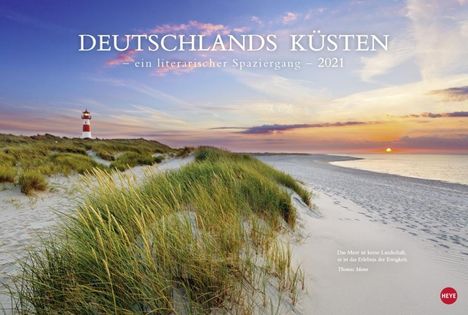 Deutschlands Küsten 2021, Kalender