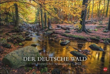 deutsche Wald/ literar. Spaziergang 2022, Kalender