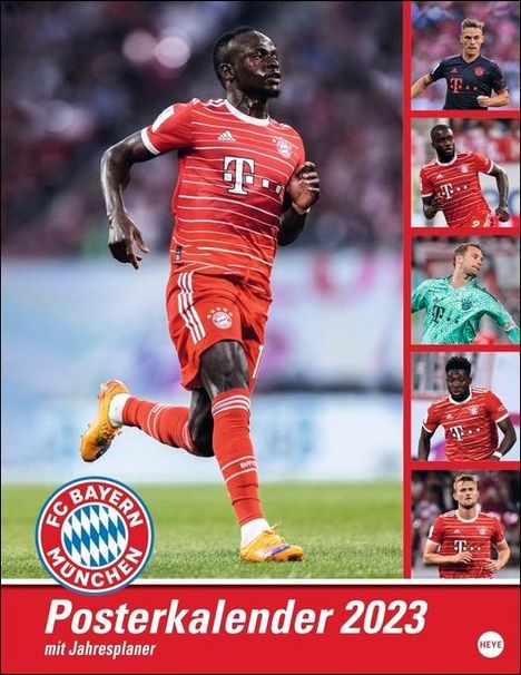FC Bayern München Posterkalender 2023, Kalender
