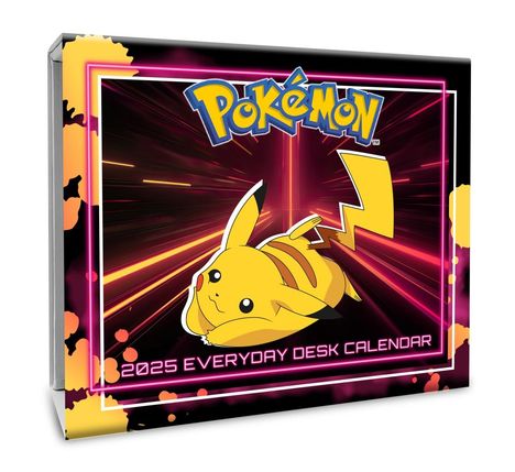 Pokémon Tagesabreißkalender 2025, Kalender
