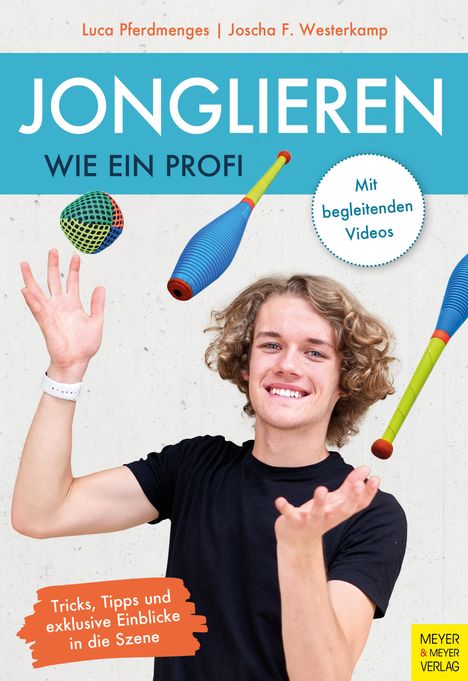 Luca Pferdmenges: Jonglieren wie ein Profi, Buch