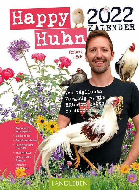 Robert Höck: Höck, R: Happy Huhn Kalender 2022, Buch