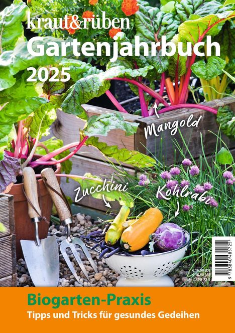kraut &amp; rüben Gartenjahrbuch 2025, Buch