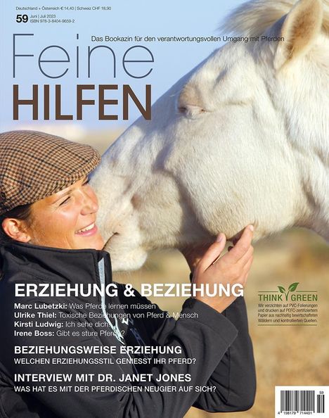 Verlag Cadmos: Feine Hilfen, Ausgabe 59, Buch