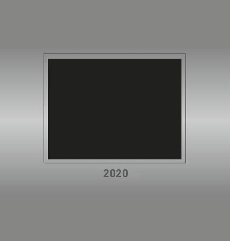 Foto-Bastelkalender 2020 silber datiert, Diverse