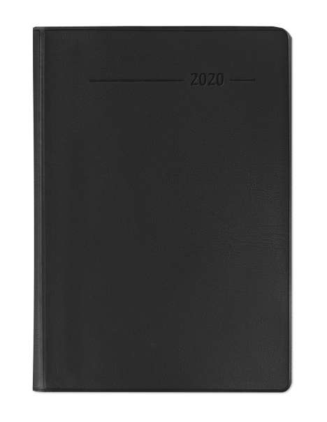 Minitimer PVC schwarz 2020 - Taschenplaner A6, Diverse