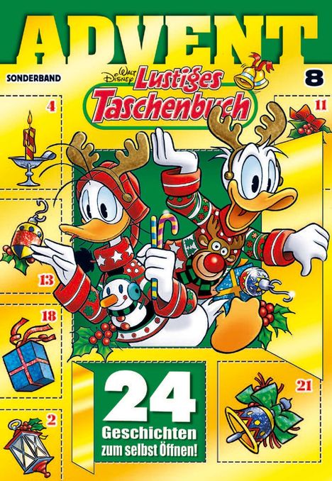 Disney: Lustiges Taschenbuch Advent 08, Buch