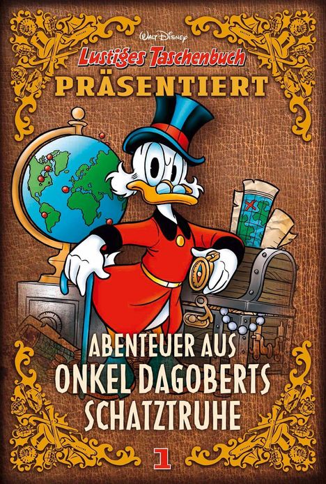 Walt Disney: Lustiges Taschenbuch präsentiert (Band 1) Abenteuer aus Onkel Dagoberts Schatztruhe Teil 1, Buch
