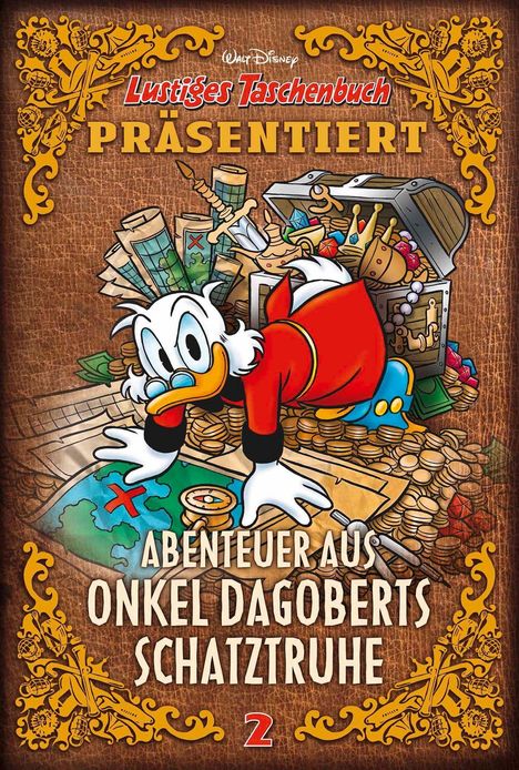 Walt Disney: Lustiges Taschenbuch präsentiert (Band 2) Abenteuer aus Onkel Dagoberts Schatztruhe Teil 2, Buch