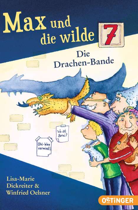 Lisa-Marie Dickreiter: Max und die wilde Sieben (Band 3) Die Drachen-Bande, Buch