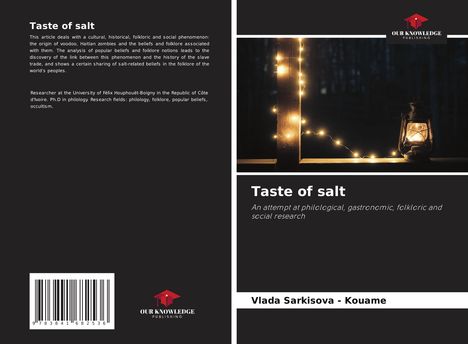 Vlada Sarkisova - Kouamé: Taste of salt, Buch