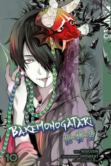 Ishin Nishio: Bakemonogatari 10, Buch