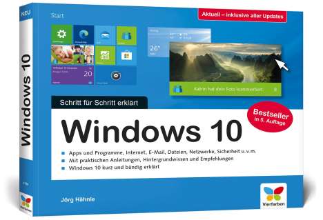 Jörg Hähnle: Windows 10. Schritt für Schritt erklärt, Buch
