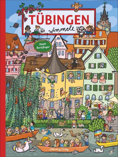Steph Burlefinger: Tübingen wimmelt, Buch