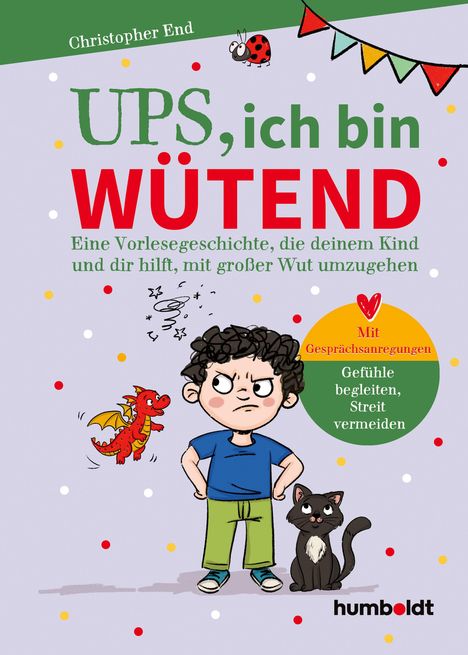 Christopher End: Ups, ich bin wütend, Buch