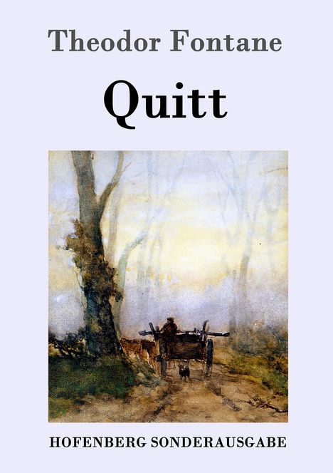 Theodor Fontane: Quitt, Buch