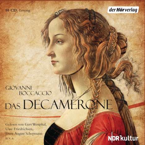Giovanni Boccaccio: Das Decamerone, 10 CDs