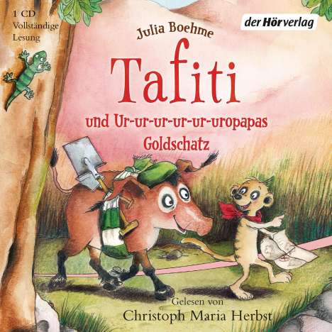 Julia Boehme: Tafiti und Ur-ur-ur-ur-ur-uropapas Goldschatz, CD