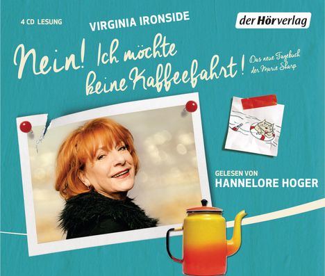 Virginia Ironside: Nein! Ich möchte keine Kaffeefahrt!, 4 CDs