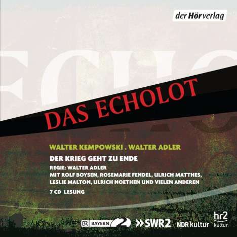 Walter Kempowski: Das Echolot, 7 CDs