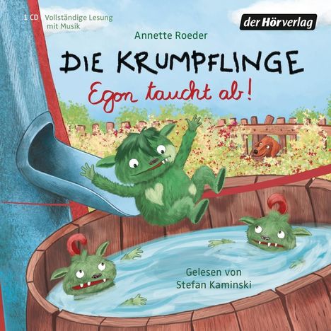 Annette Roeder: Die Krumpflinge 04. Egon taucht ab, CD