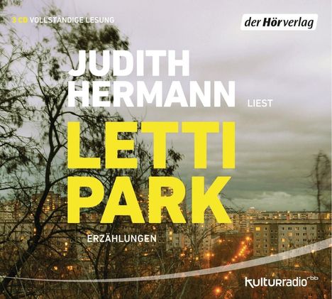 Judith Hermann: Lettipark, 3 CDs