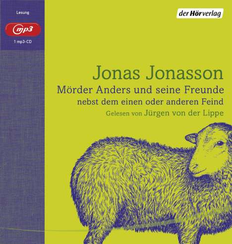 Jonas Jonasson: Mörder Anders und seine Freunde nebst dem einen oder anderen Feind, MP3-CD