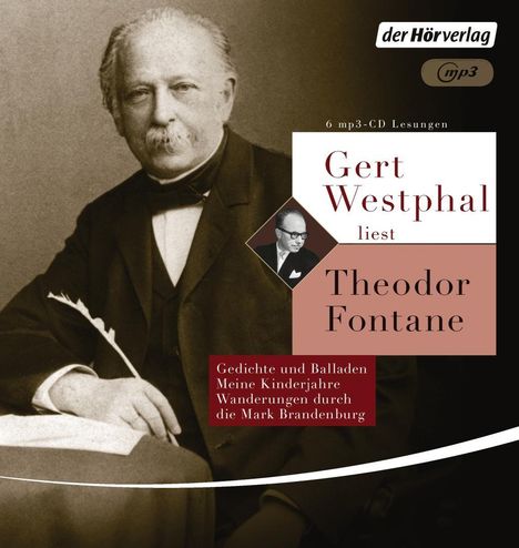 Theodor Fontane: Gert Westphal liest: Theodor Fontane, MP3-CD