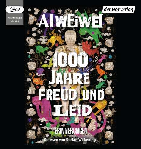 Ai Weiwei: 1000 Jahre Freud und Leid, 2 MP3-CDs