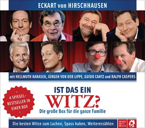 Eckart von Hirschhausen: Ist das ein Witz? Die große Box für die ganze Familie, 4 CDs