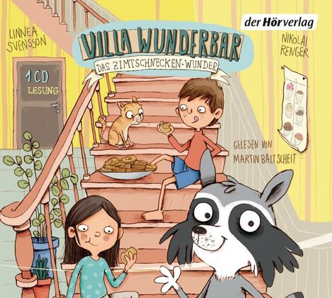 Linnea Svensson: Villa Wunderbar. Das Zimtschnecken-Wunder, CD